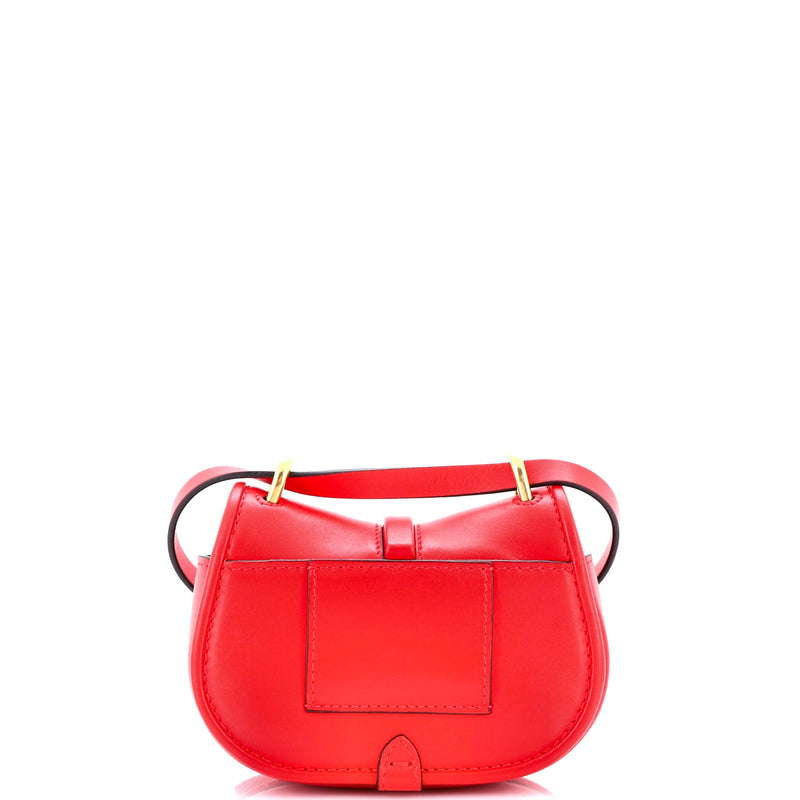 Fendi C'Mon Shoulder Bag Leather Nano