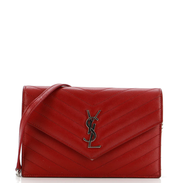 Saint Laurent Classic Wallet On Chain