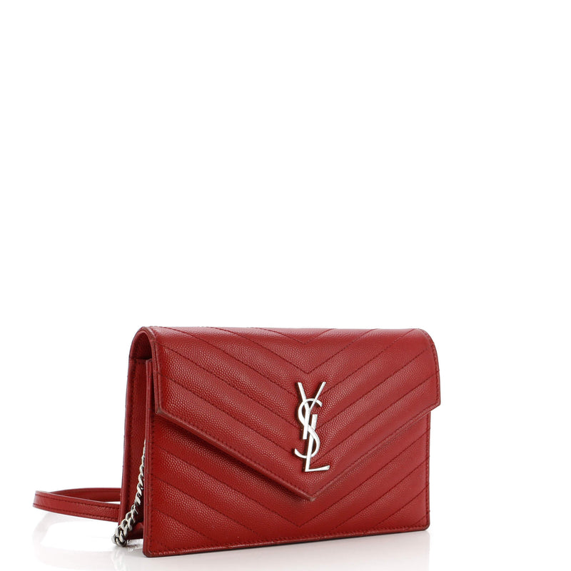 Saint Laurent Classic Wallet On Chain