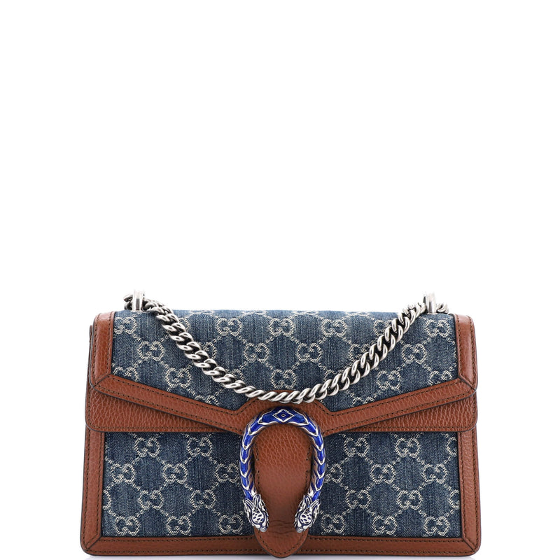 Gucci Dionysus Bag Gg Denim Small