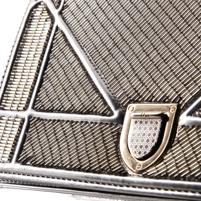 Christian Dior Diorama Flap Bag Beaded
