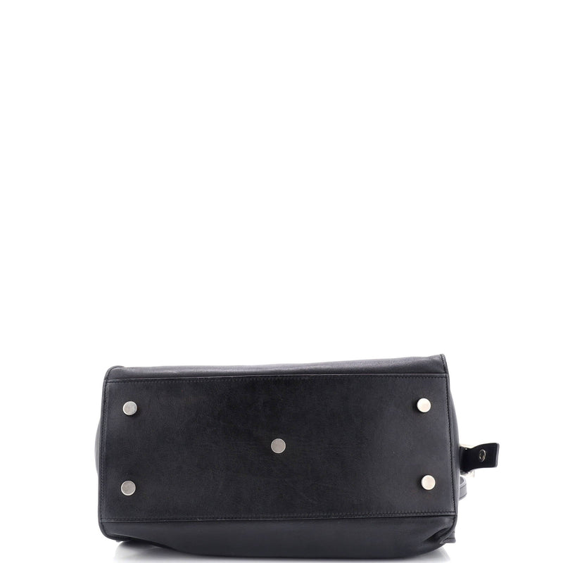 Saint Laurent Cabas Leather Small
