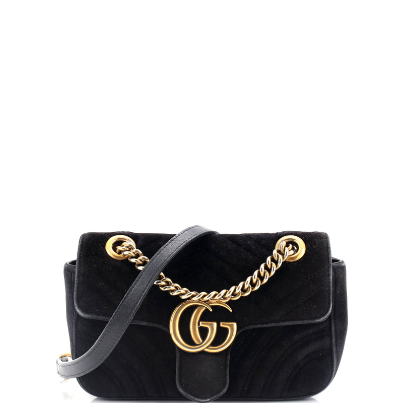 Gucci Gg Marmont Flap Bag Matelasse