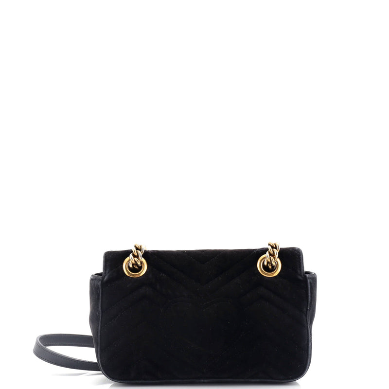 Gucci Gg Marmont Flap Bag Matelasse