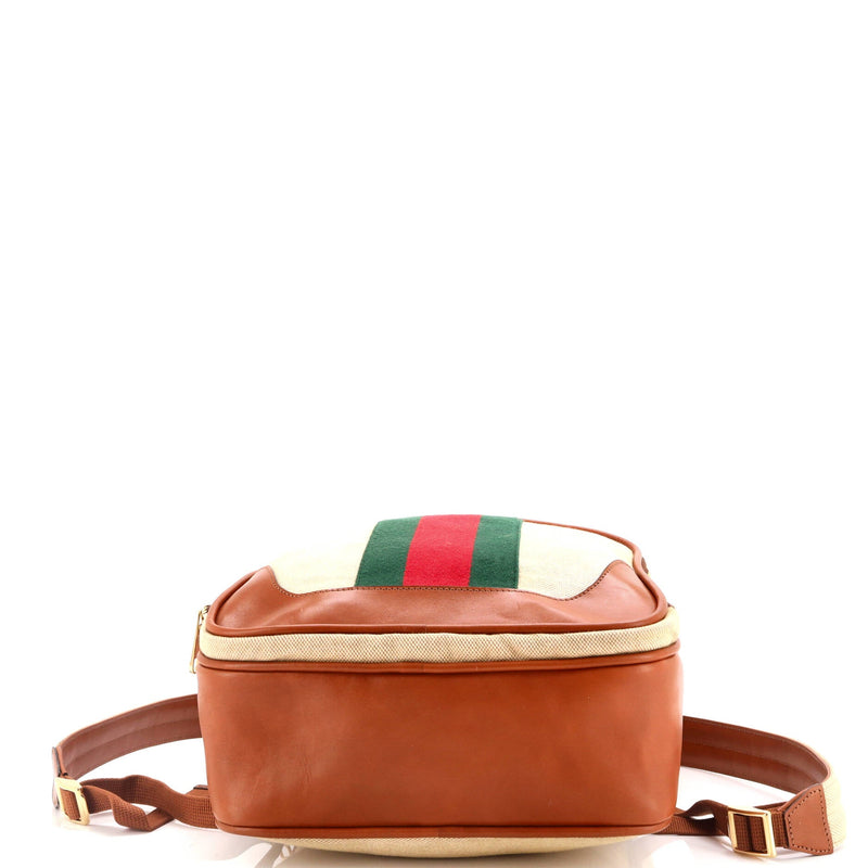 Gucci Front Pocket Backpack Vintage Web