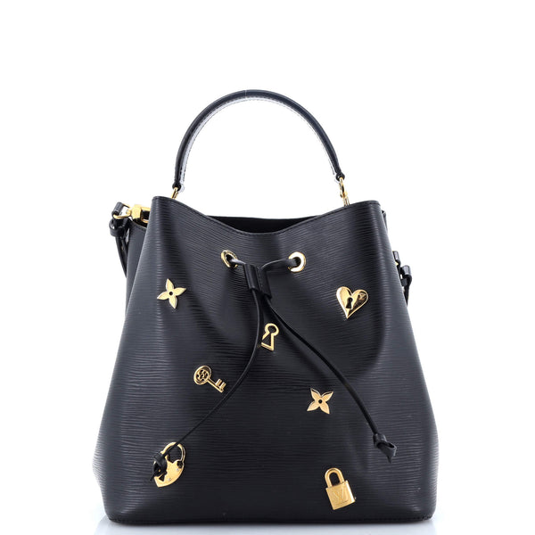 Louis Vuitton Neonoe Handbag Love Lock