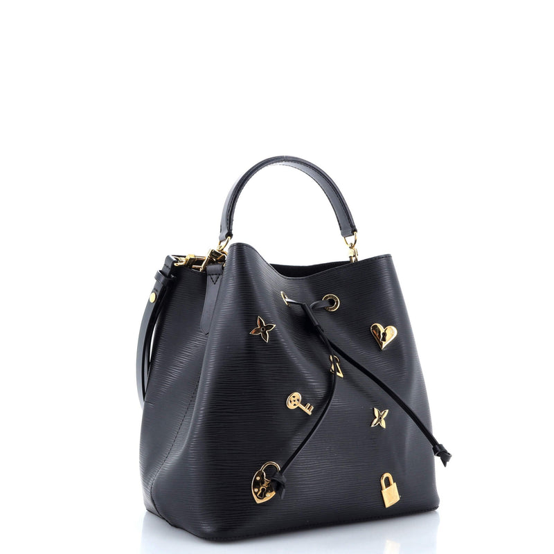 Louis Vuitton Neonoe Handbag Love Lock