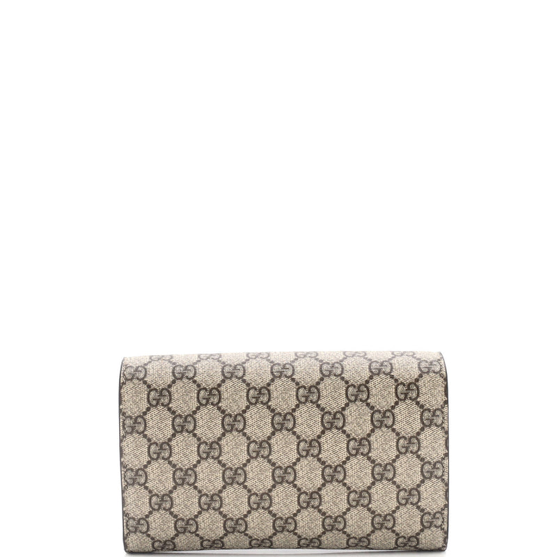 Gucci Horsebit Curved Flap Shoulder Bag