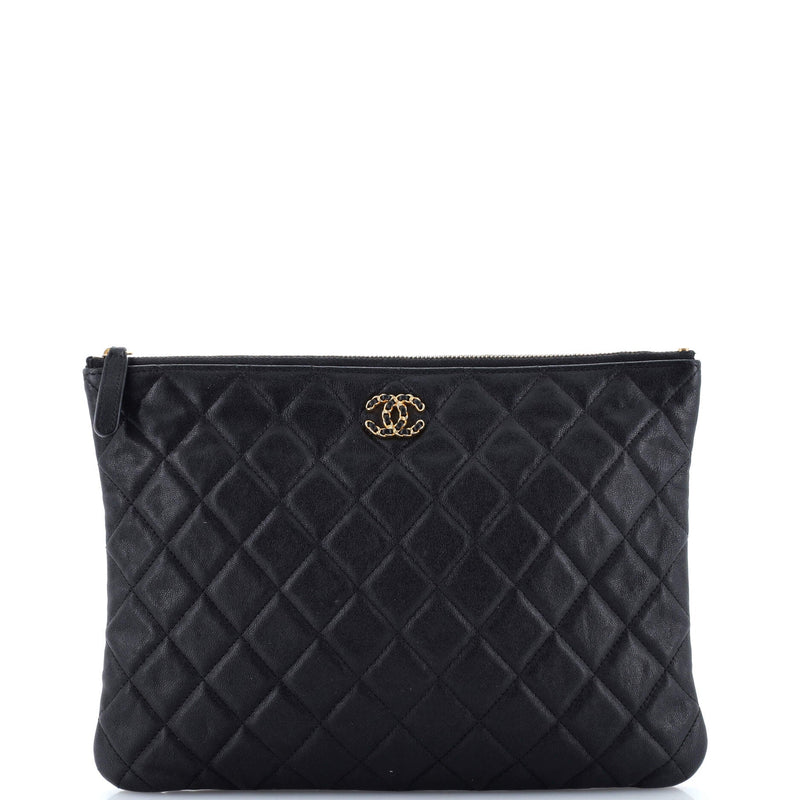 Chanel Chain Infinity O Case Clutch