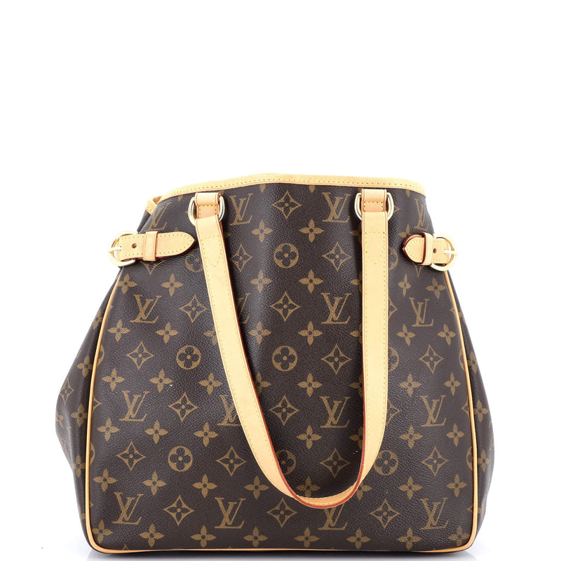 Louis Vuitton Batignolles Handbag Canvas