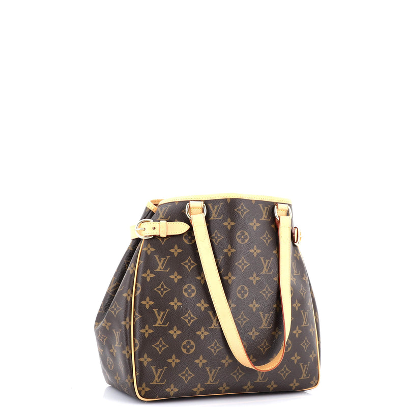 Louis Vuitton Batignolles Handbag Canvas