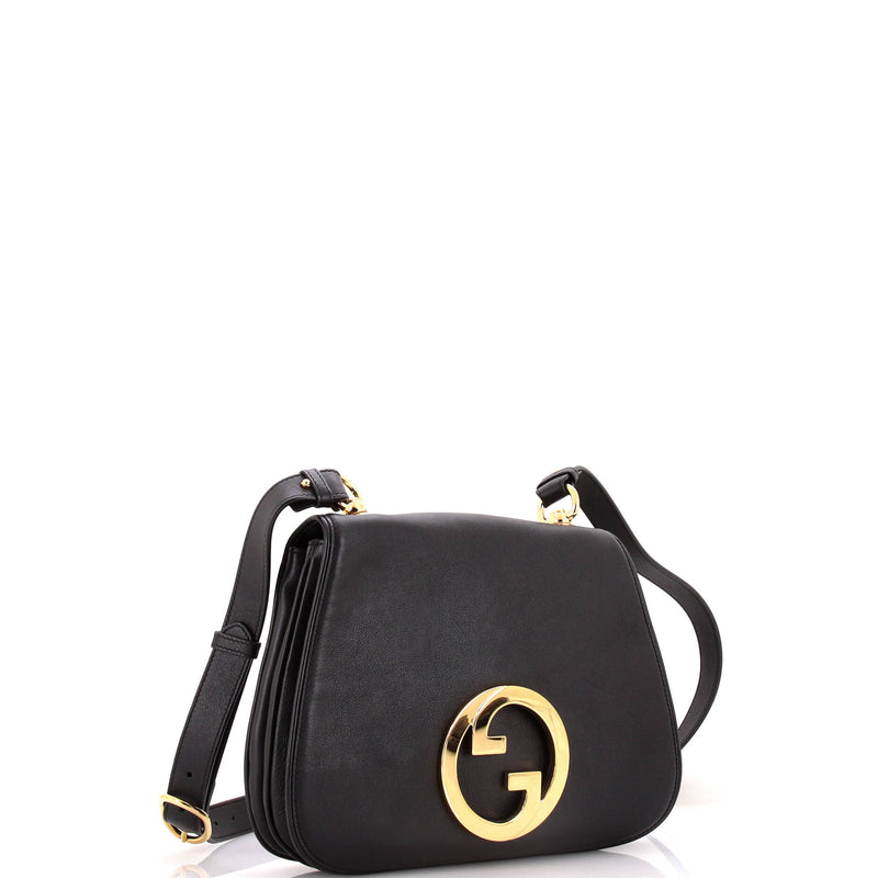 Gucci Web Blondie Shoulder Flap Bag