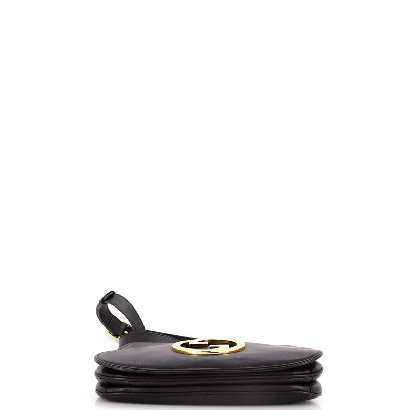 Gucci Web Blondie Shoulder Flap Bag