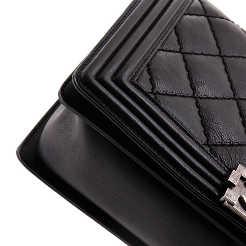 Chanel Stitch Boy Flap Bag Quilted