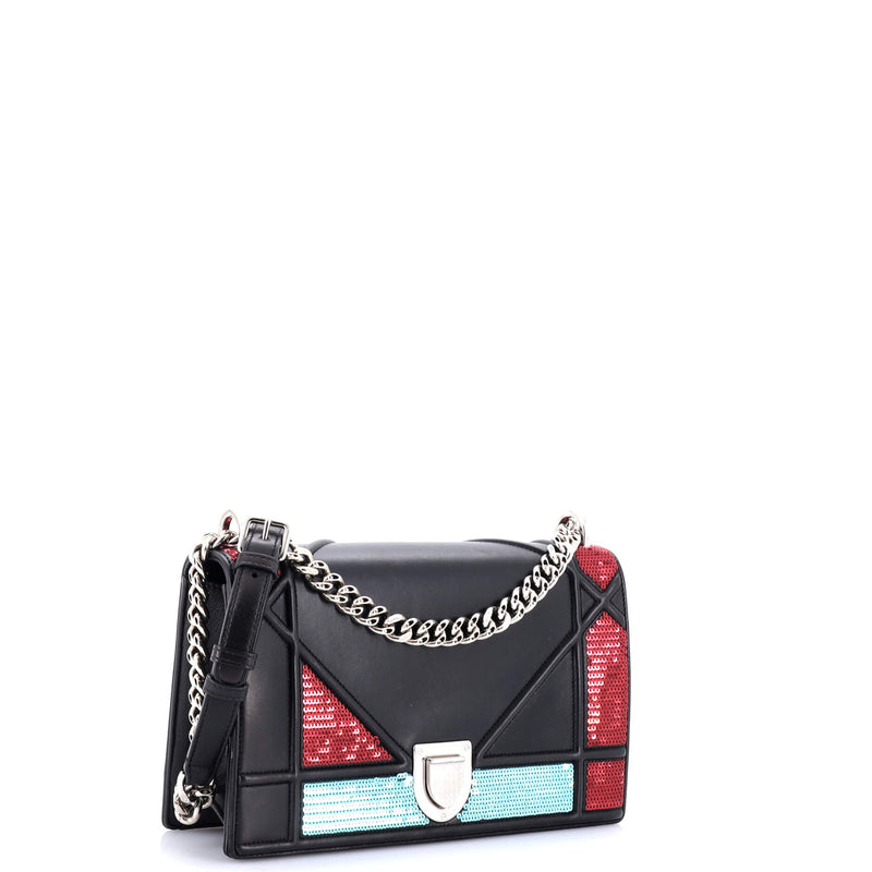 Christian Dior Diorama Flap Bag Sequin