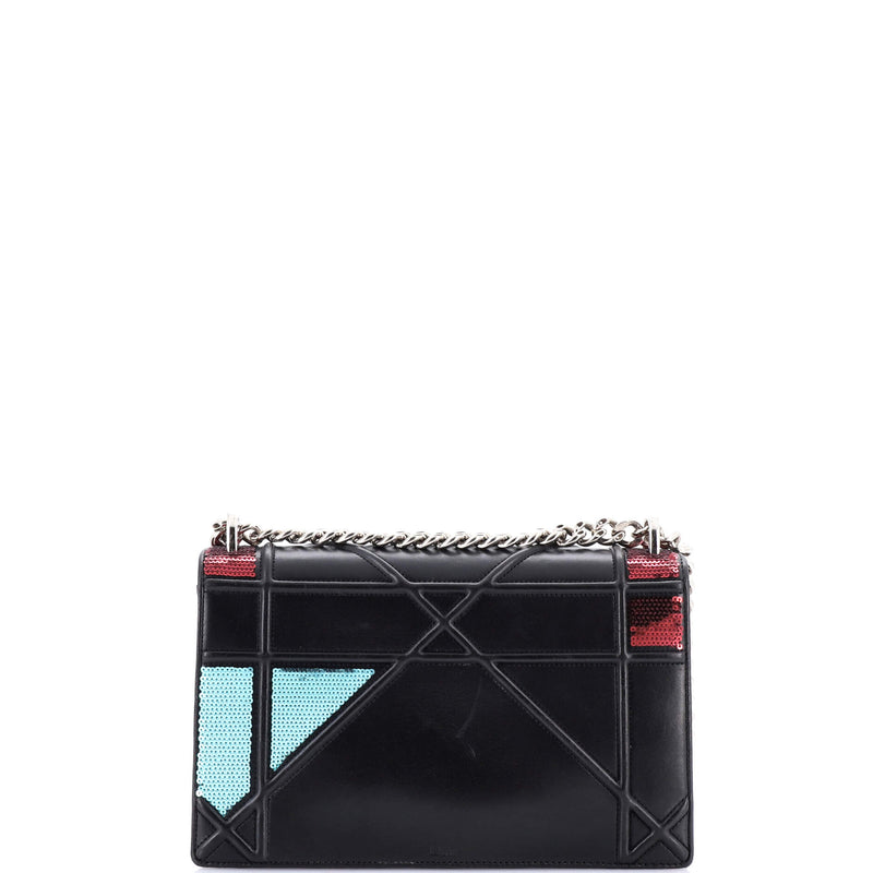 Christian Dior Diorama Flap Bag Sequin