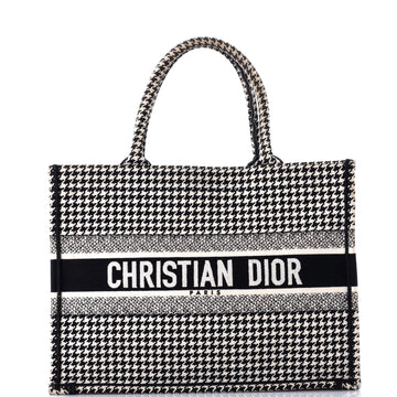 Christian Dior Book Tote Houndstooth