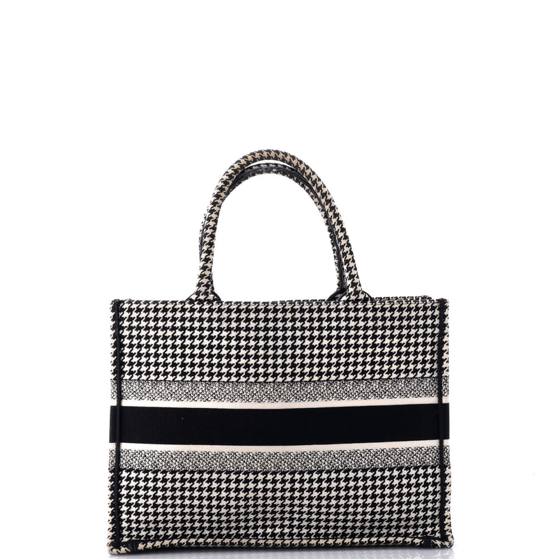 Christian Dior Book Tote Houndstooth