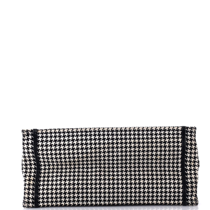Christian Dior Book Tote Houndstooth