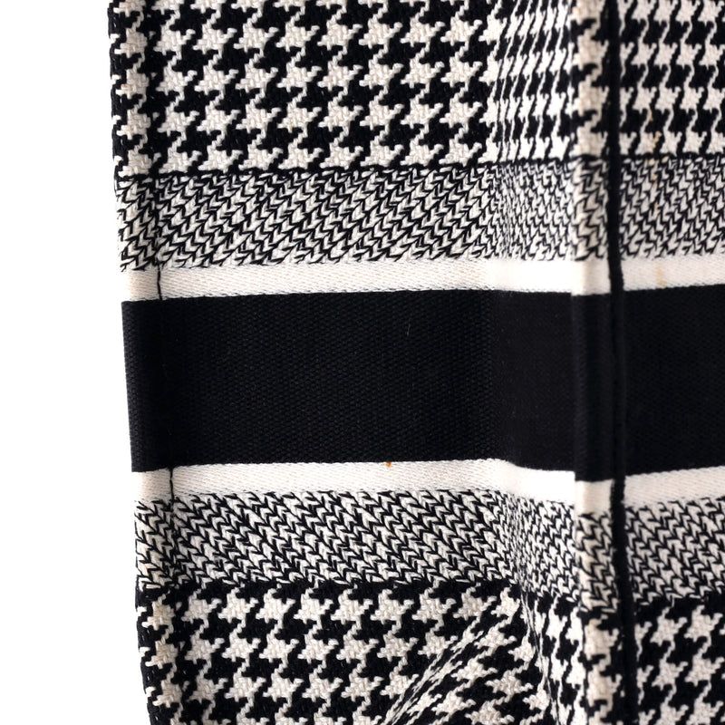 Christian Dior Book Tote Houndstooth