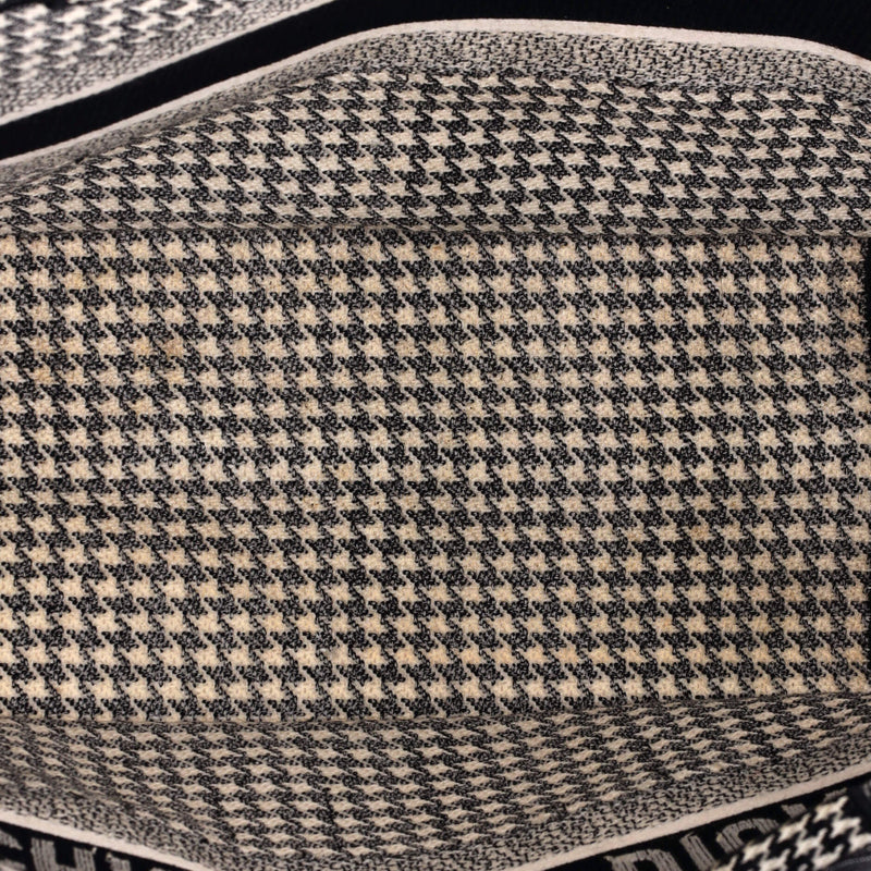 Christian Dior Book Tote Houndstooth