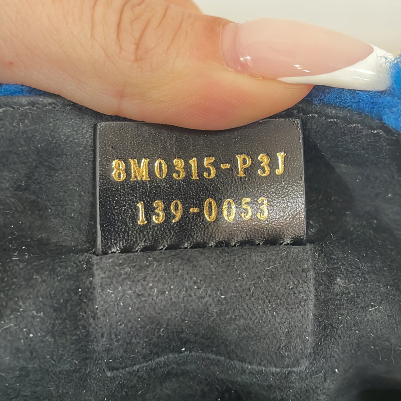 Fendi Be Baguette Flap Bag Shearling