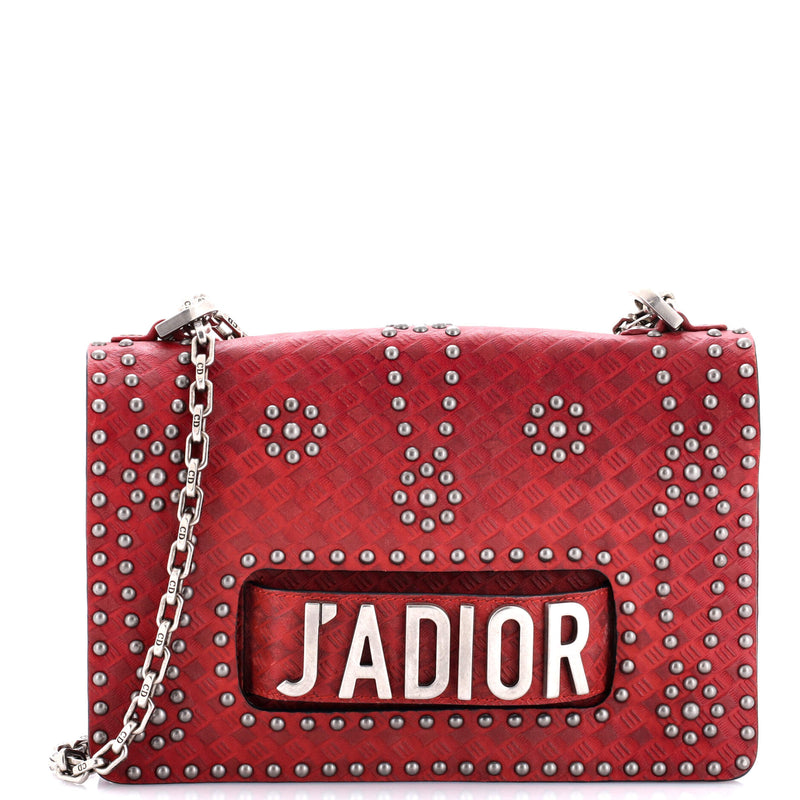Christian Dior J'Adior Flap Bag Studded