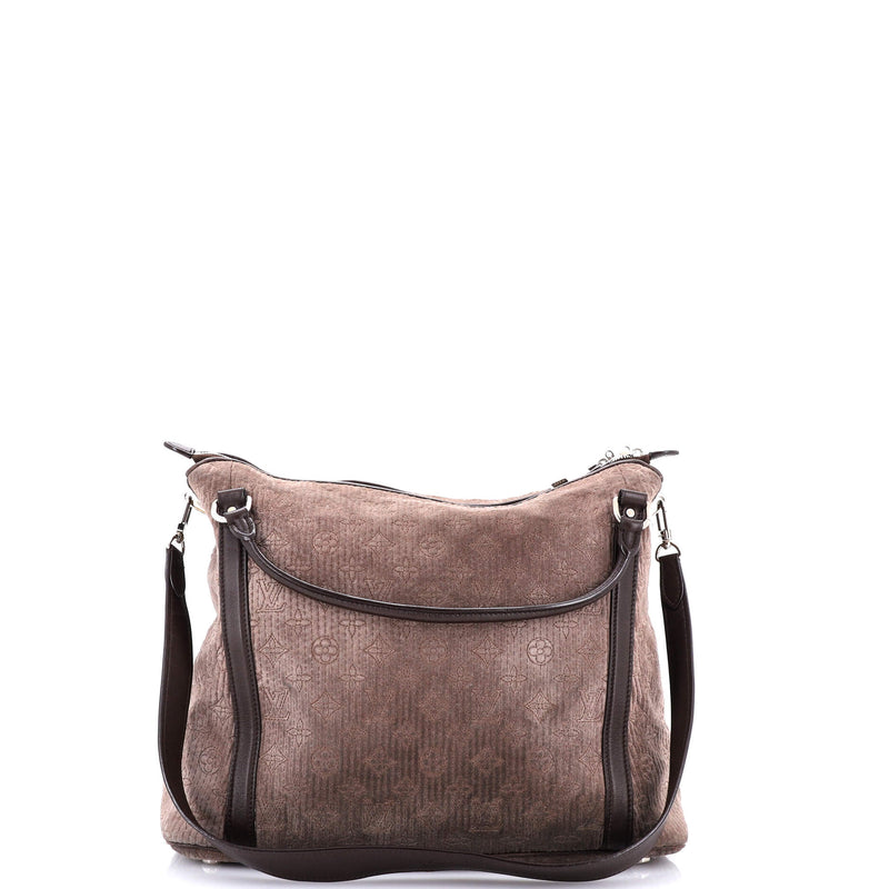 Louis Vuitton Antheia Ixia Handbag Suede