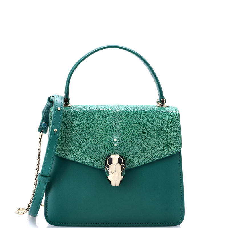 Bvlgari Serpenti Forever Top Handle Bag