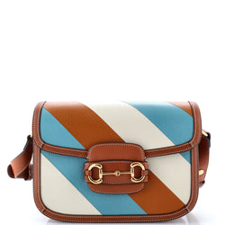 Gucci Horsebit Shoulder Bag Leather