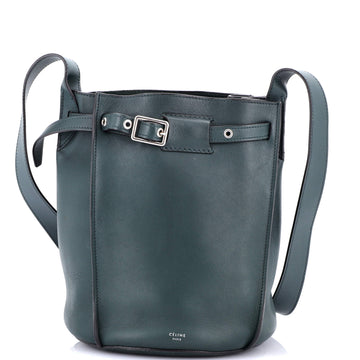 Celine Long Strap Big Bag Bucket Leather