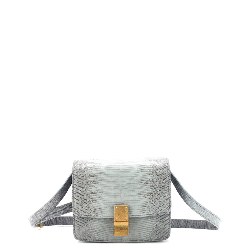 Celine Classic Box Bag Lizard Small