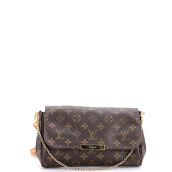 Louis Vuitton Favorite Handbag Canvas Mm