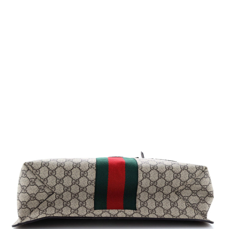 Gucci Animalier Bee Web Vertical Tote Gg