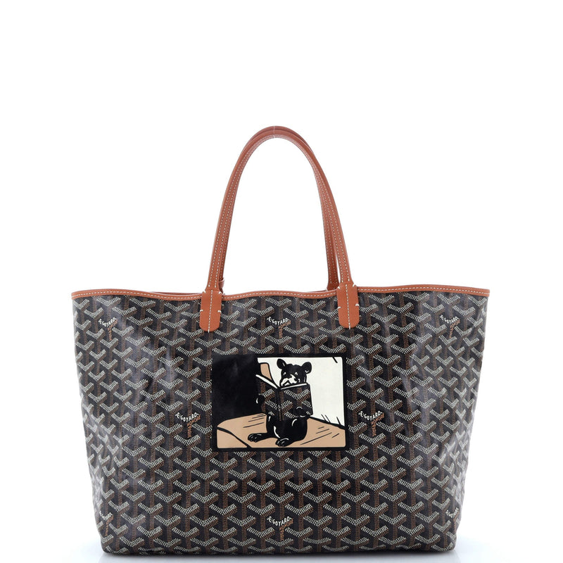 Goyard Saint Louis Tote Printed Coated