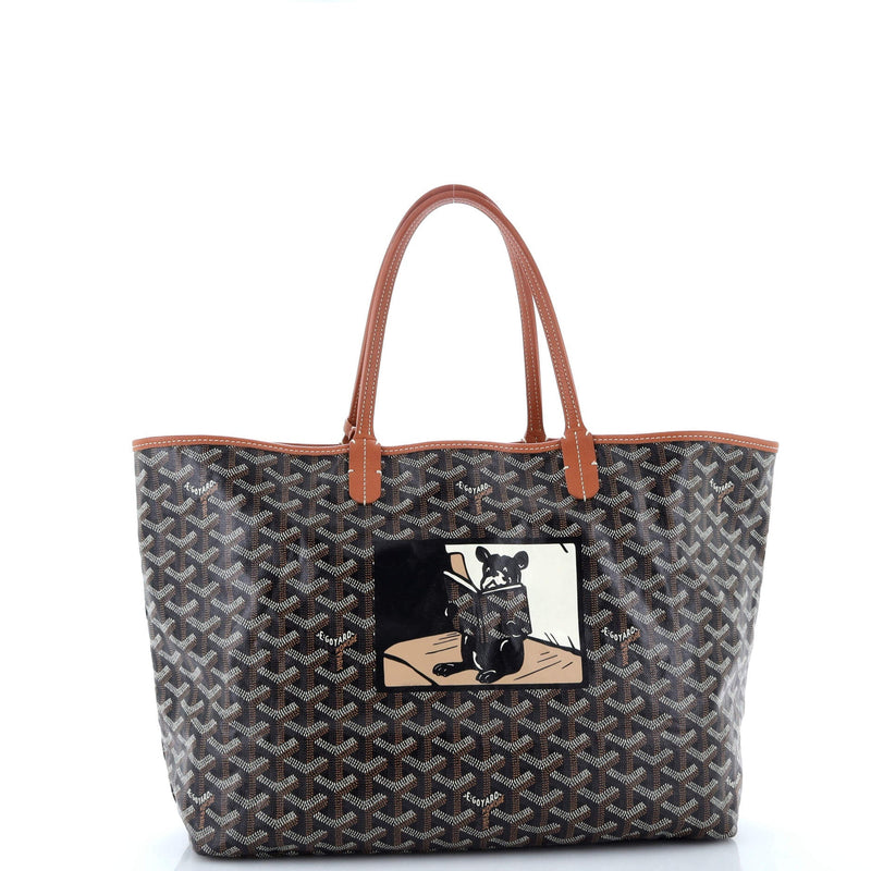 Goyard Saint Louis Tote Printed Coated