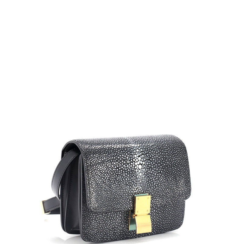 Celine Classic Box Bag Stingray Small