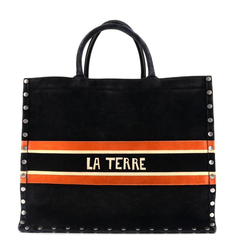 Christian Dior Book Tote Multicolor