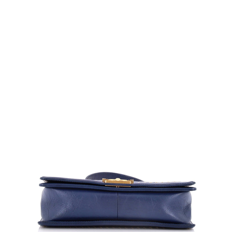 Chanel Jacket Boy Flap Bag Quilted Aged