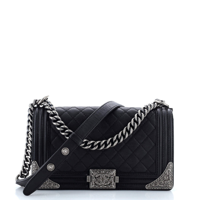 Chanel Paris-Dallas Boy Flap Bag Quilted