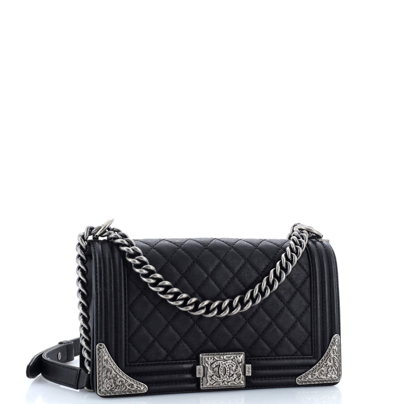 Chanel Paris-Dallas Boy Flap Bag Quilted