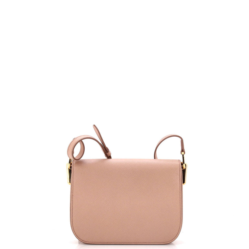 Prada Embleme Flap Bag Saffiano Leather