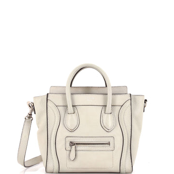 Celine Luggage Bag Grainy Leather Nano