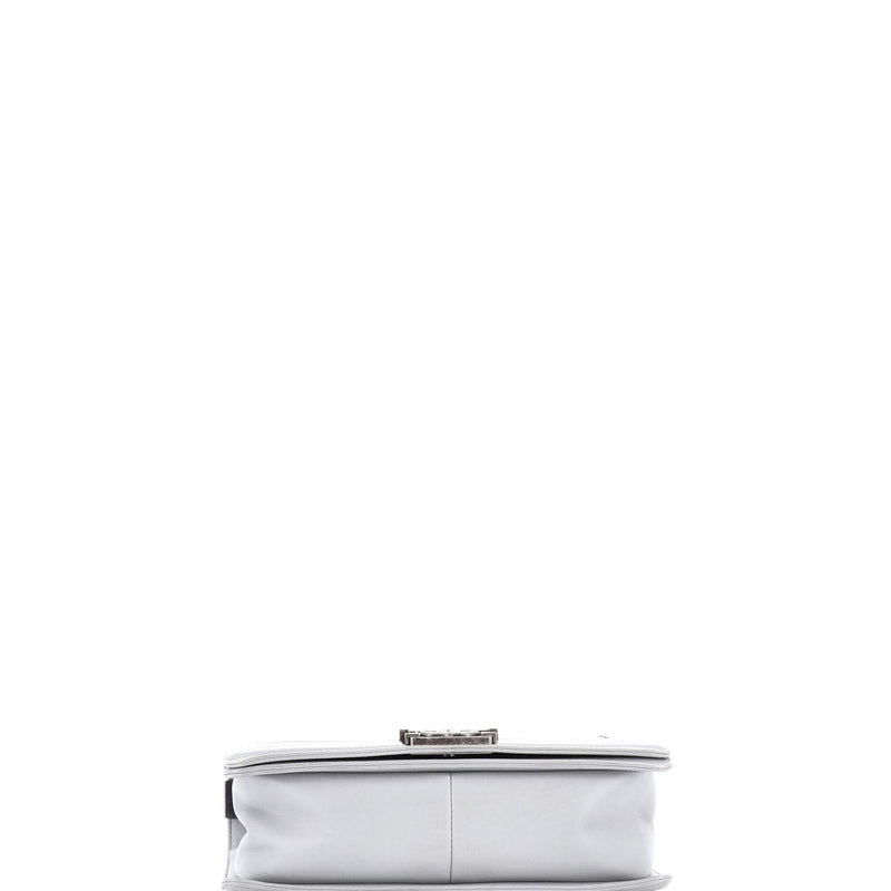 Chanel Boy Flap Bag Chevron Wrinkled