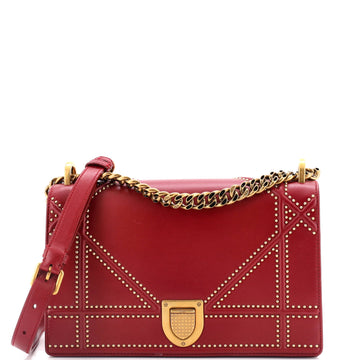 Christian Dior Diorama Flap Bag Studded