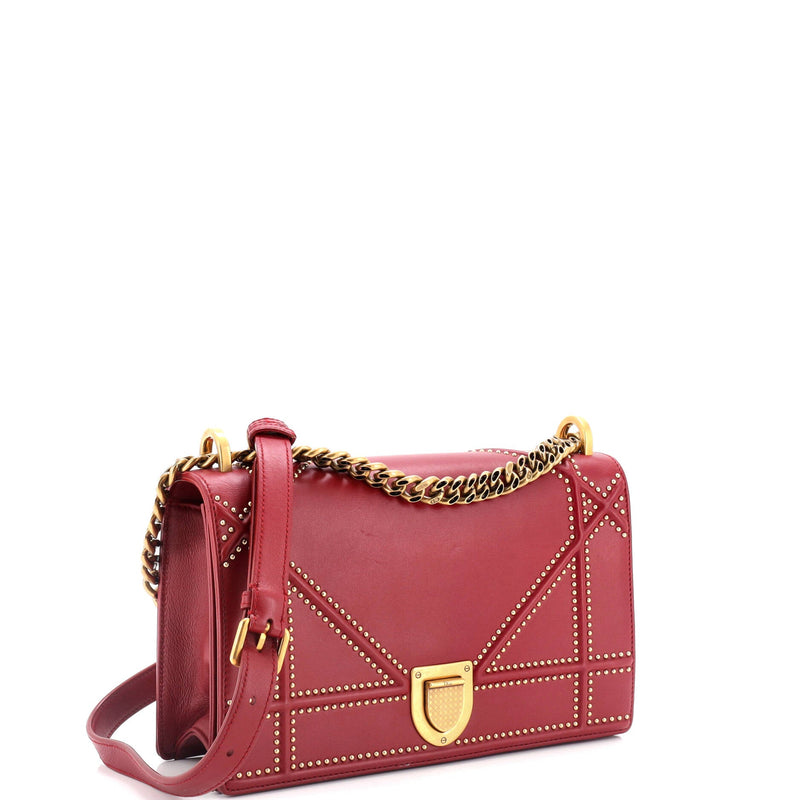 Christian Dior Diorama Flap Bag Studded