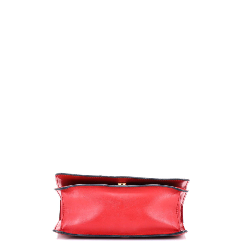 Prada Chain Flap Crossbody Bag Saffiano