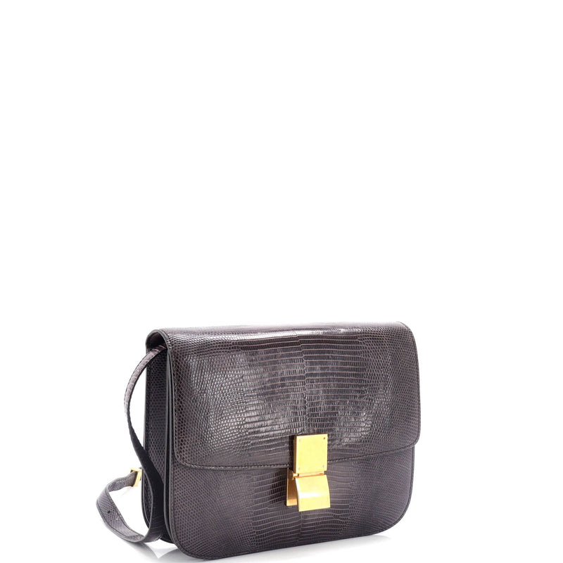 Celine Classic Box Bag Lizard Medium