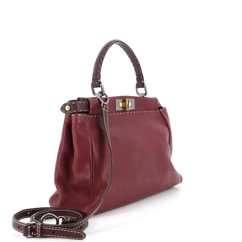Fendi Selleria Peekaboo Bag Leather