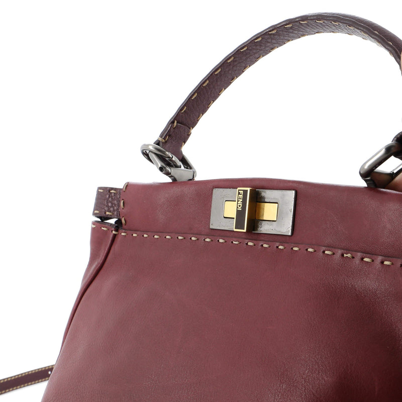 Fendi Selleria Peekaboo Bag Leather